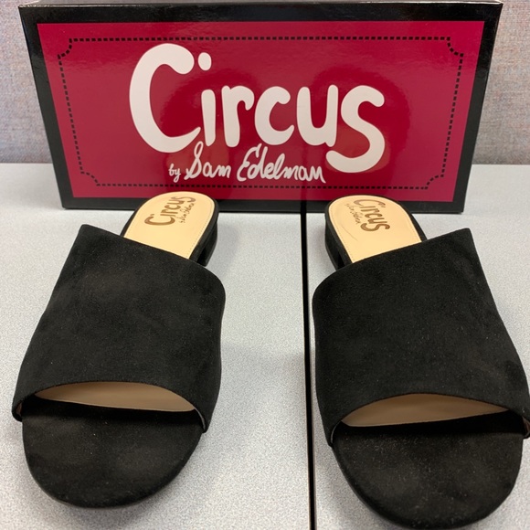 Circus by Sam Edelman Black Flats/Mules - Picture 2 of 3